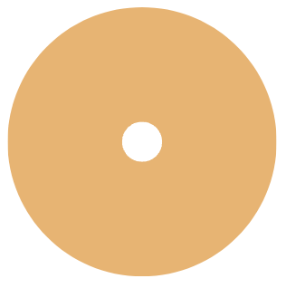 CERCLE BEIGE ARÔME CARAMEL