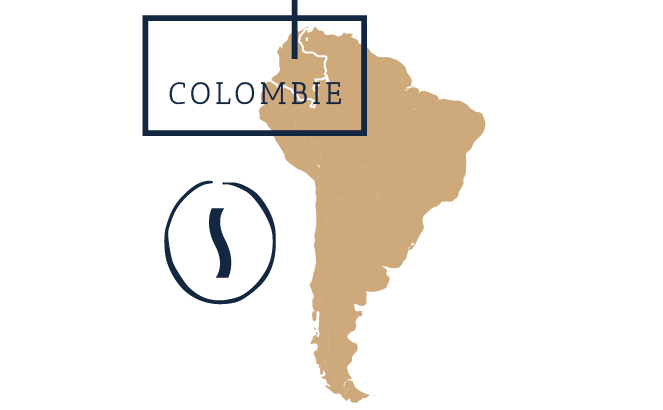 CARTE COLOMBIE