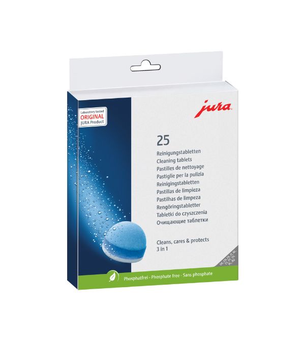 JURA - 25 pastilles de nettoyage