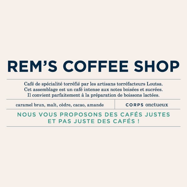 LOUTSA x REMS LOUTSA Torréfacteur