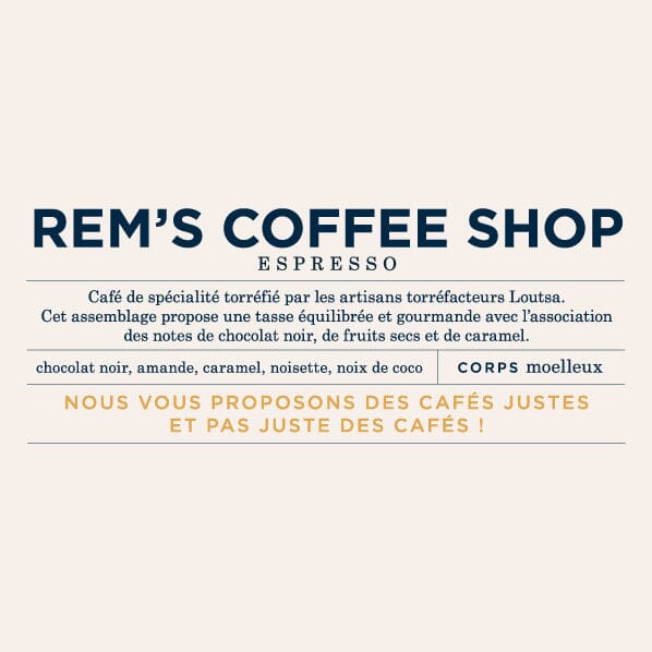 LOUTSA x REMS LOUTSA Torréfacteur