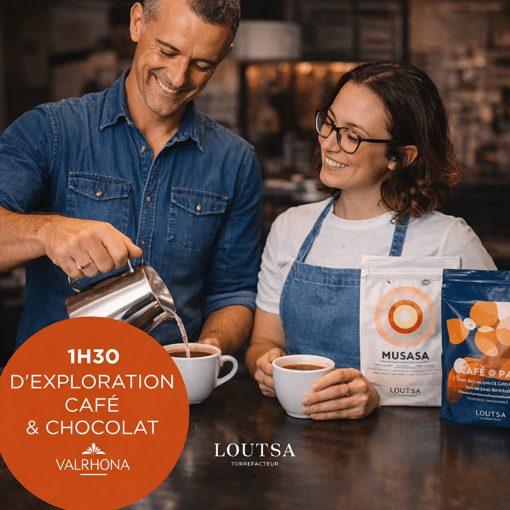 ATELIER Accords Café & Chocolat Valrhona - LOUTSA Torréfacteur