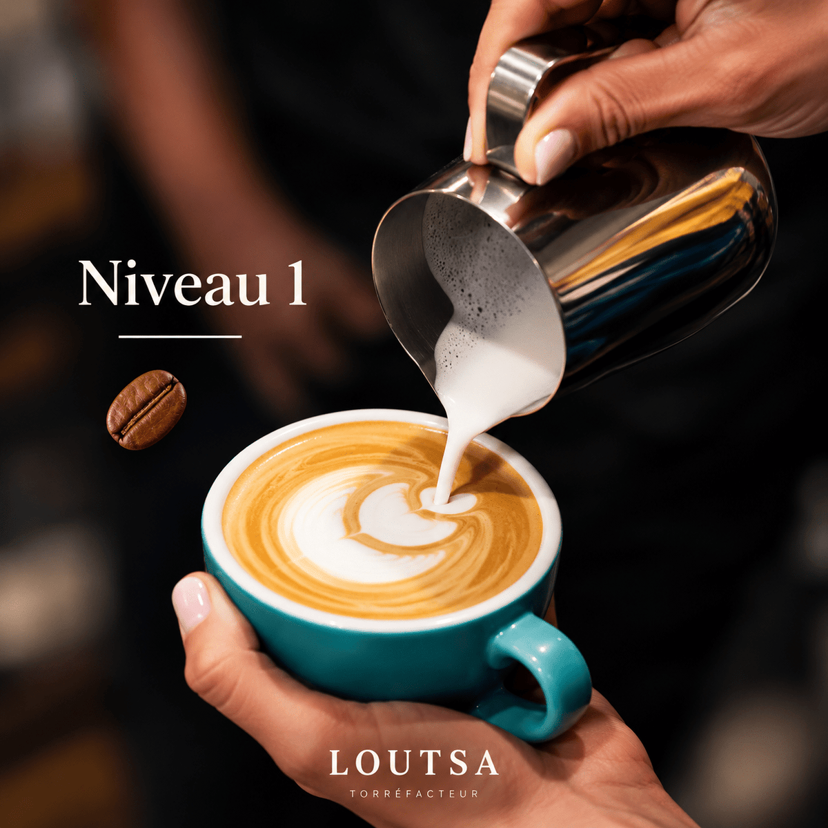 ATELIER Latte Art niveau 1 - LYON - LOUTSA Torréfacteur