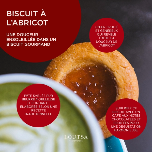 BISCUIT ABRICOT - LOUTSA Torréfacteur