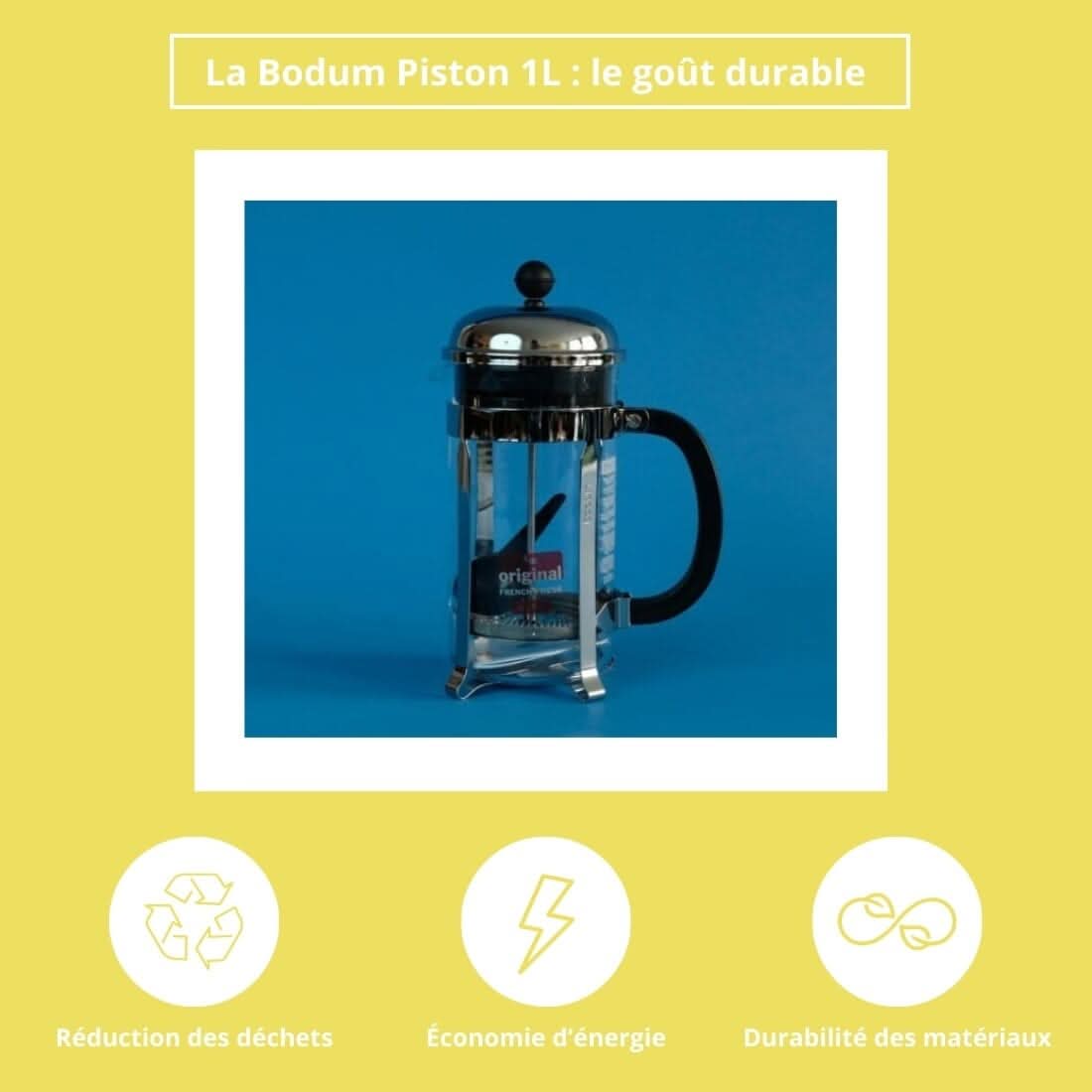 BODUM PISTON 1L - LOUTSA Torréfacteur