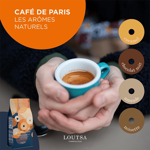 Cafe DE PARIS BIO - LOUTSA Torréfacteur