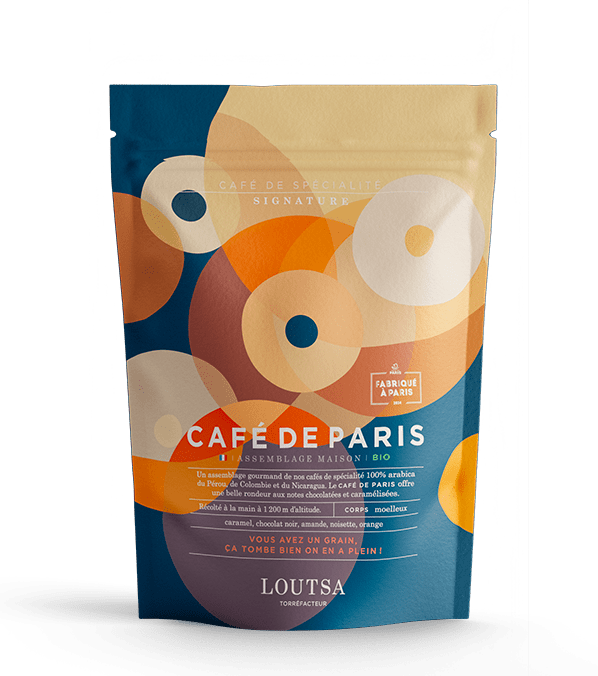 Cafe DE PARIS BIO - LOUTSA Torréfacteur