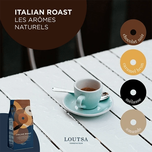 Café expresso DUO INTENSO - LOUTSA Torréfacteur