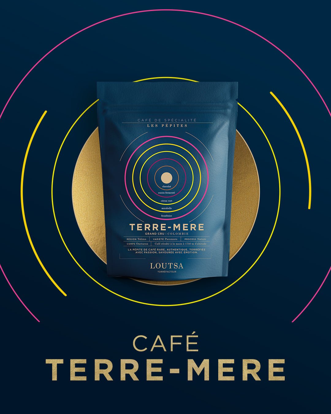 Café Grand Cru TERRE - MERE - LOUTSA Torréfacteur