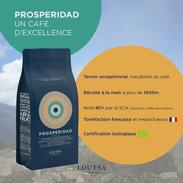 Café Pérou PROSPERIDAD BIO - LOUTSA Torréfacteur