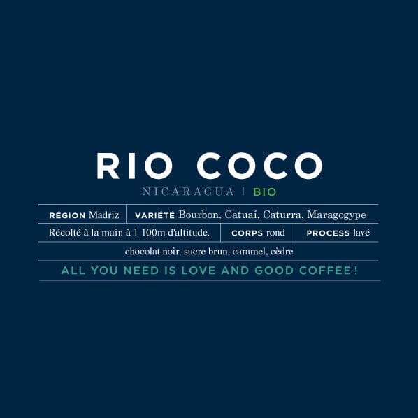 Café RIO COCO Nicaragua - LOUTSA Torréfacteur