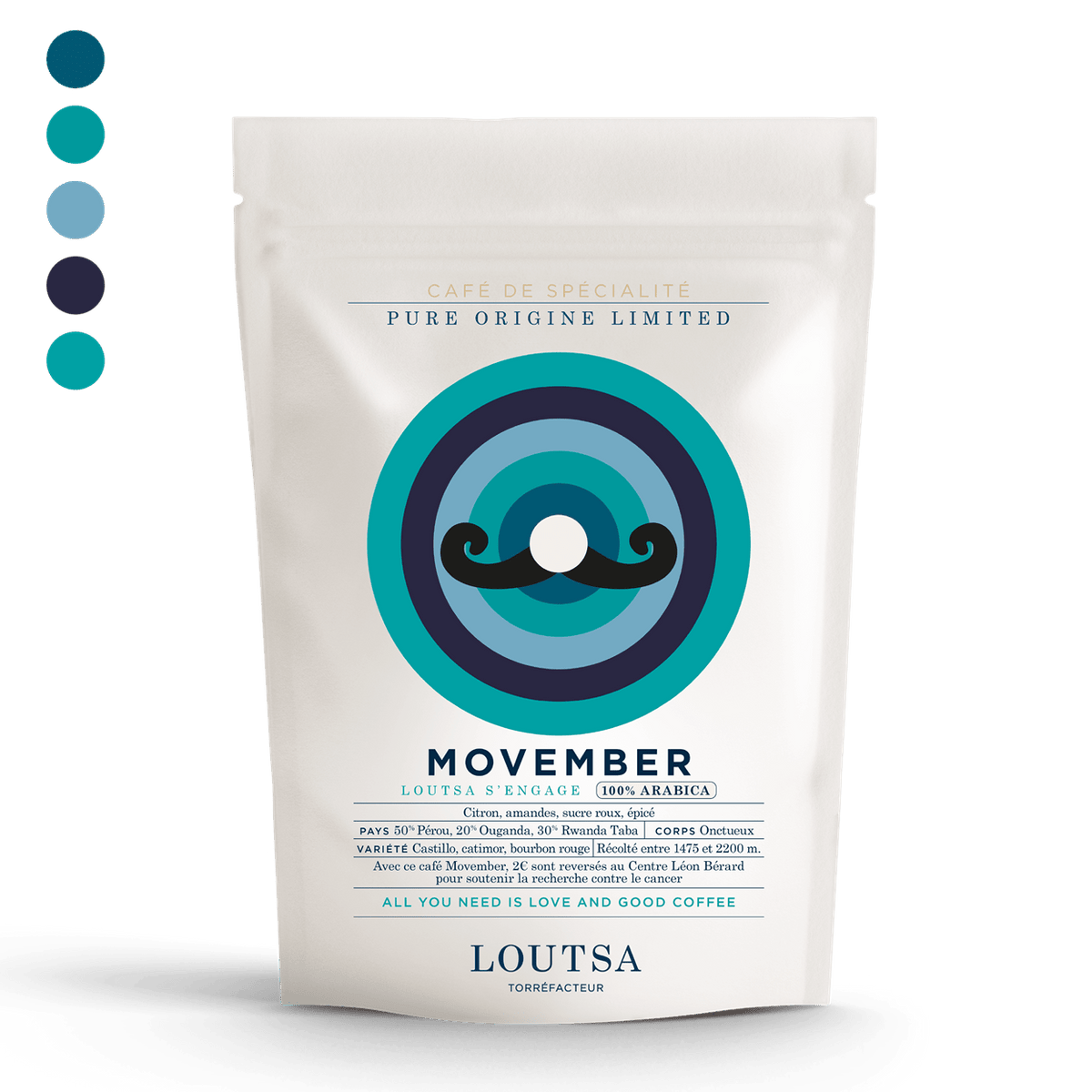 CAFÉ SOLIDAIRE MOVEMBER - LOUTSA Torréfacteur