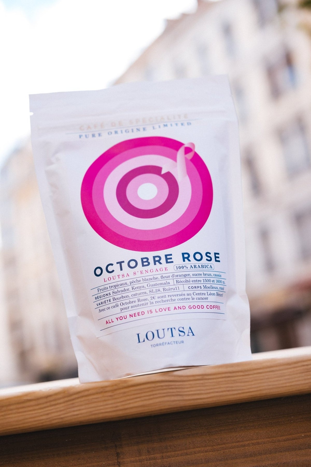 CAFÉ SOLIDAIRE OCTOBRE ROSE - LOUTSA Torréfacteur
