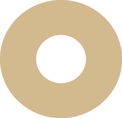 cercle beige arôme amande