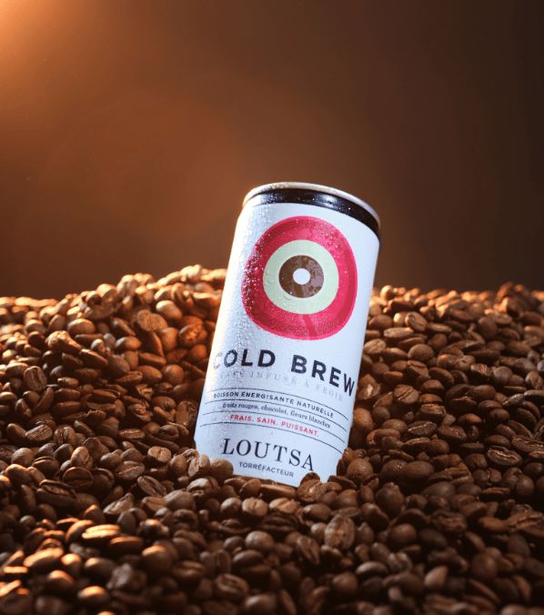 COLD BREW CAFE GLACE EPICERIE LOUTSA Torréfacteur stock
