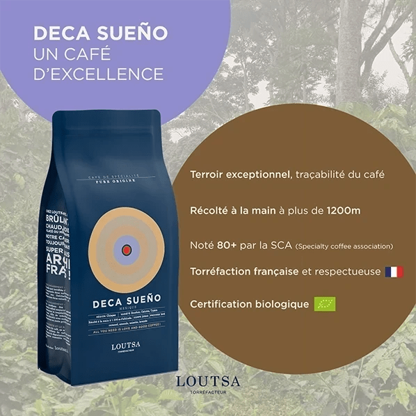 DECA SUENO BIO. - LOUTSA Torréfacteur