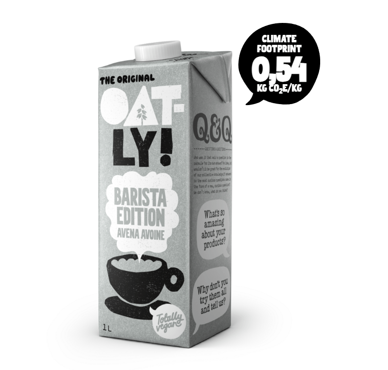 LAIT AVOINE OATLY - LOUTSA Torréfacteur
