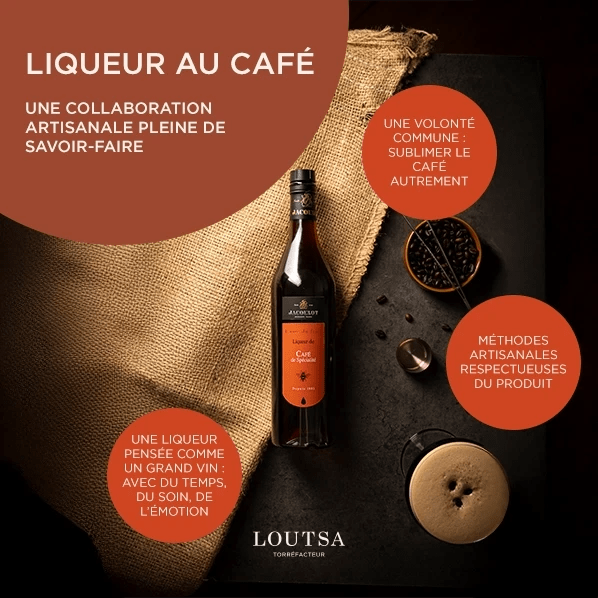 LIQUEUR CAFE JACOULOT - LOUTSA Torréfacteur
