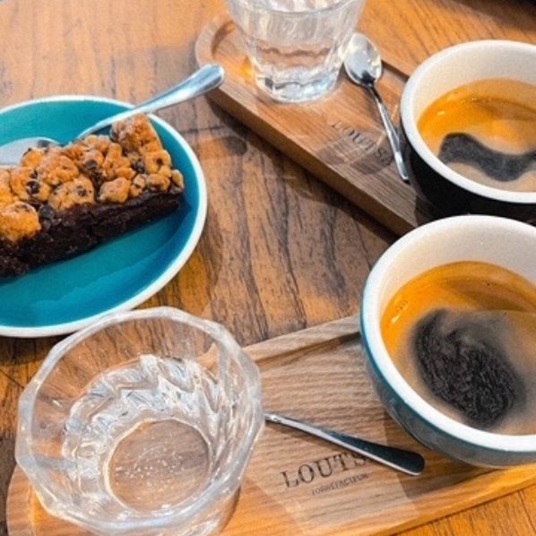 PLATEAU BOIS PRESENTATION - LOUTSA Torréfacteur