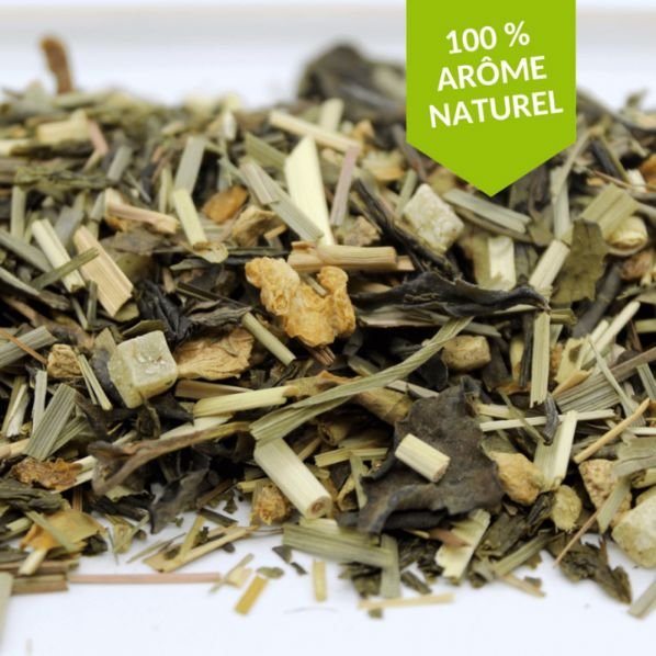 THE Vert Citron Gingembre - LOUTSA Torréfacteur