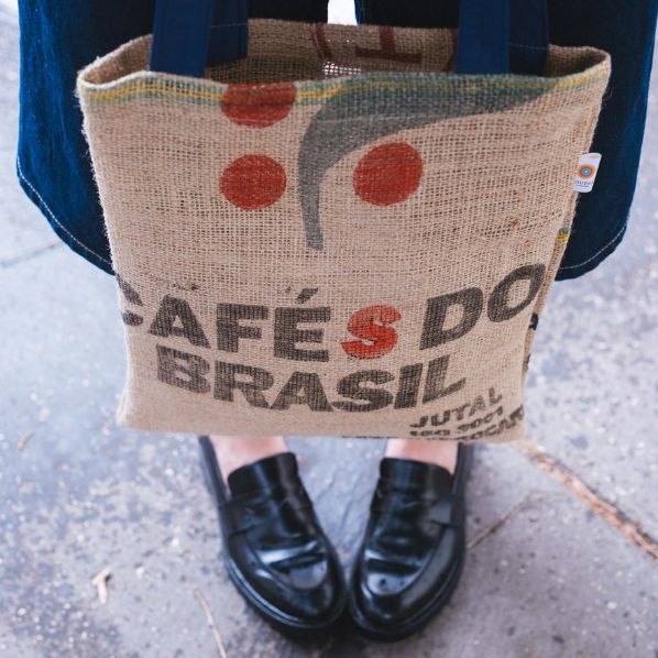 TOTEBAG TOILE DE JUTE RECYCLEE - LOUTSA Torréfacteur