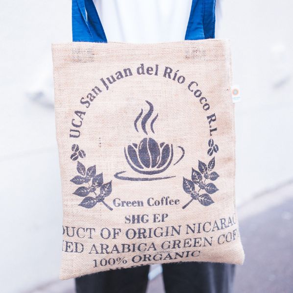 TOTEBAG TOILE DE JUTE RECYCLEE - LOUTSA Torréfacteur