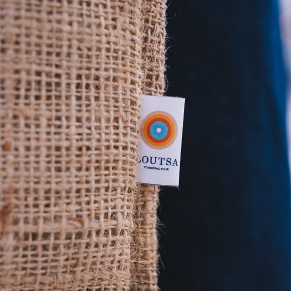 TOTEBAG TOILE DE JUTE RECYCLEE - LOUTSA Torréfacteur