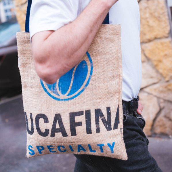 TOTEBAG TOILE DE JUTE RECYCLEE - LOUTSA Torréfacteur