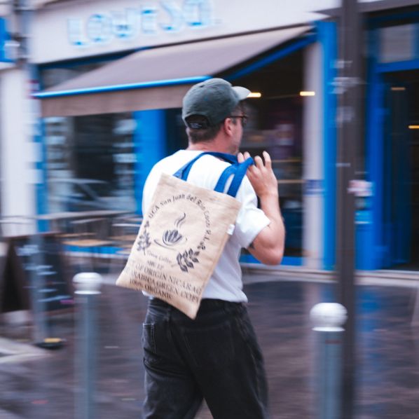TOTEBAG TOILE DE JUTE RECYCLEE - LOUTSA Torréfacteur
