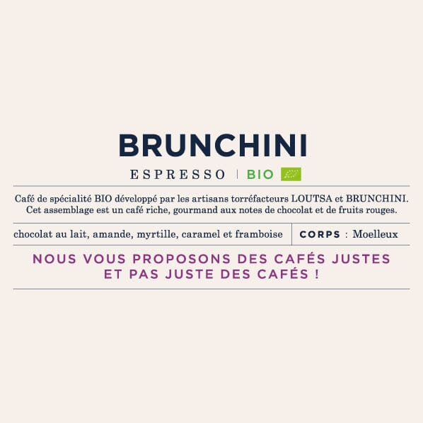 LOUTSA x BRUNCHINI LOUTSA Torréfacteur 