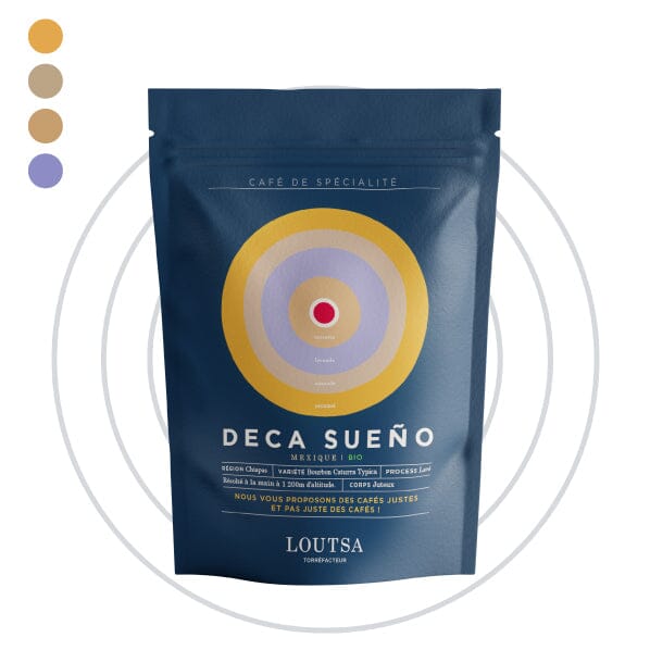 Cafe DECA SUENO BIO CAFE GRAIN LOUTSA Torréfacteur 