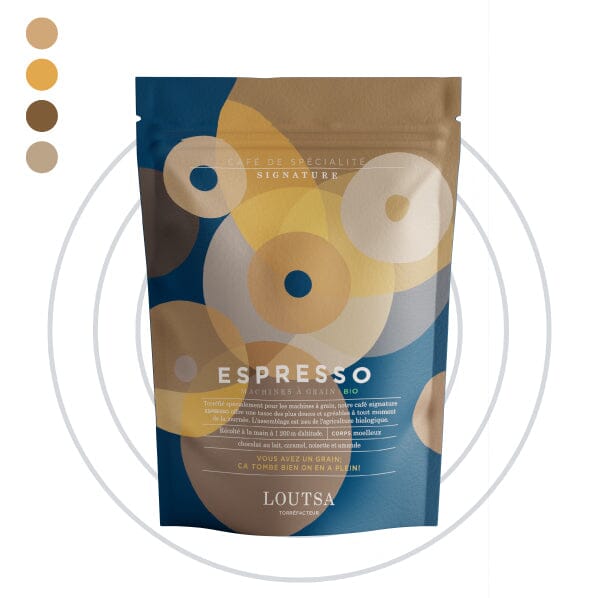 Café ESPRESSO BIO CAFE GRAIN LOUTSA Torréfacteur 