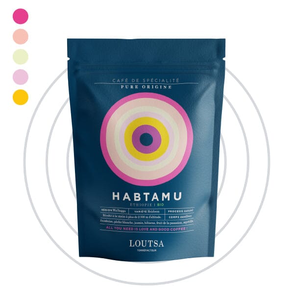 Café Arabica HABTAMU BIO CAFE GRAIN LOUTSA Torréfacteur 