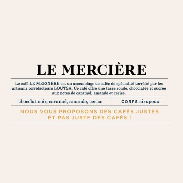 LOUTSA x MERCIERE LOUTSA Torréfacteur 