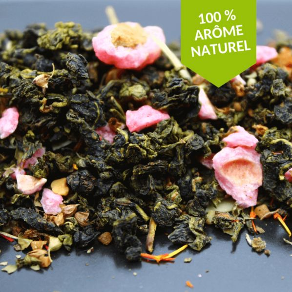 THE Oolong Pralines Roses THE ET INFUSIONS FBKT 