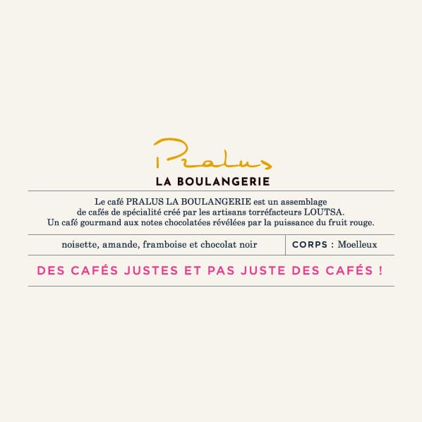 LOUTSA x PRALUS LOUTSA Torréfacteur 