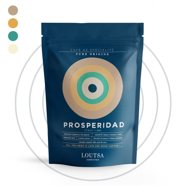 Café Arabica PROSPERIDAD BIO CAFE GRAIN LOUTSA Torréfacteur 
