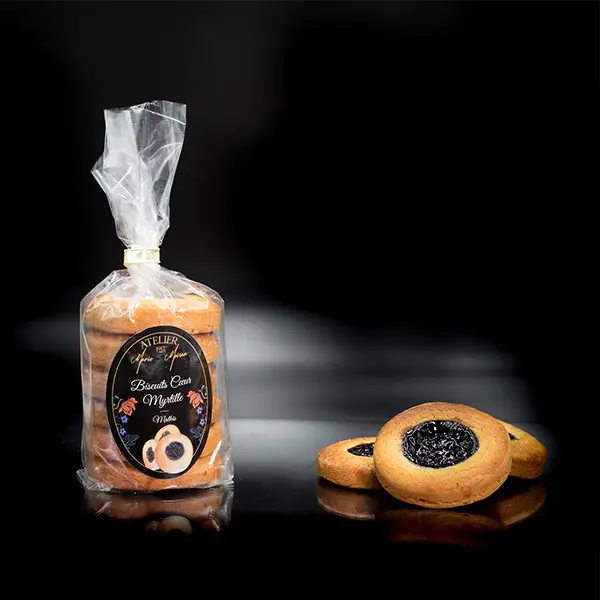 BISCUIT MYRTILLE EPICERIE ATELIER MARIE MOISAN 