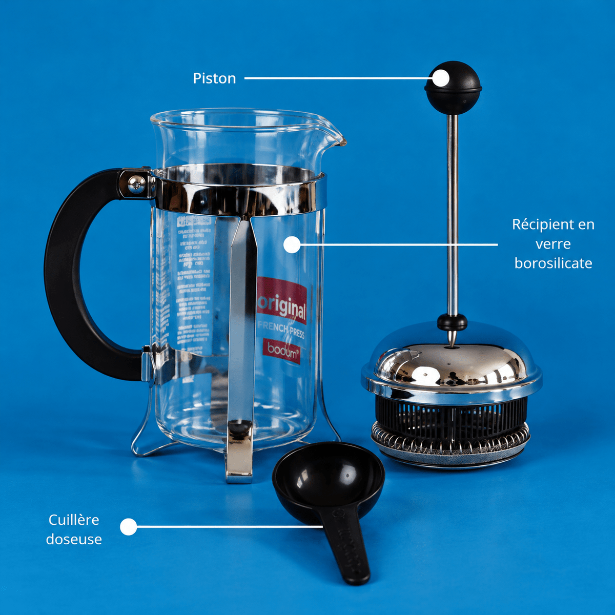 BODUM PISTON 1L - LOUTSA Torréfacteur