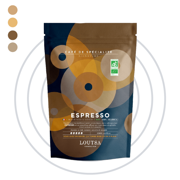 CAFÉ ARABICA ESPRESSO BIO - LOUTSA Torréfacteur