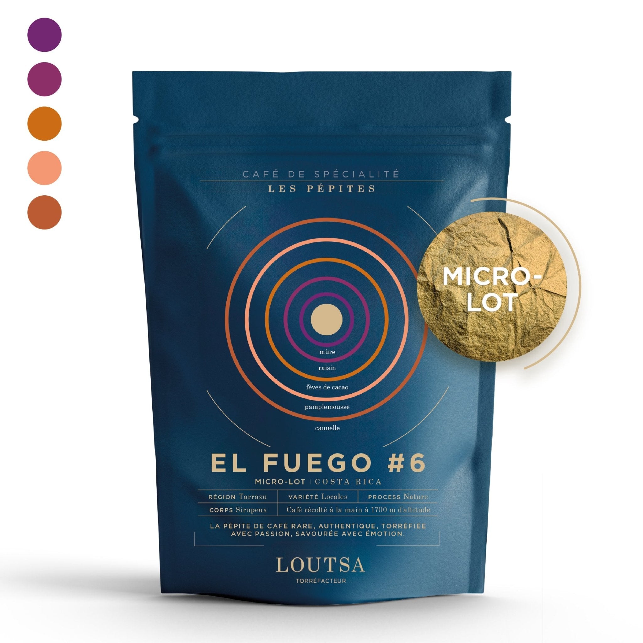 Café Costa Rica EL FUEGO6 - LOUTSA Torréfacteur