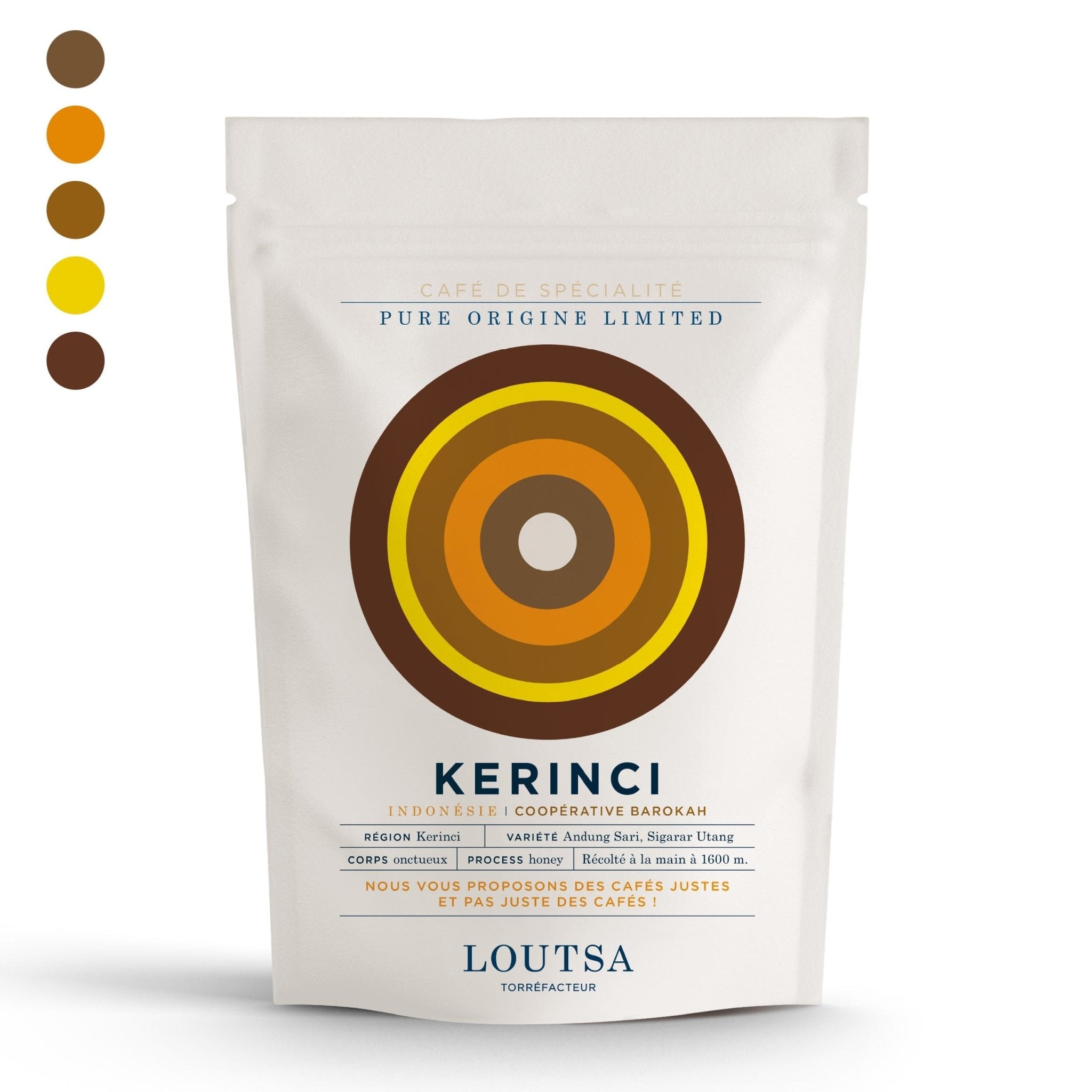 Café Indonésie KERINCI - LOUTSA Torréfacteur