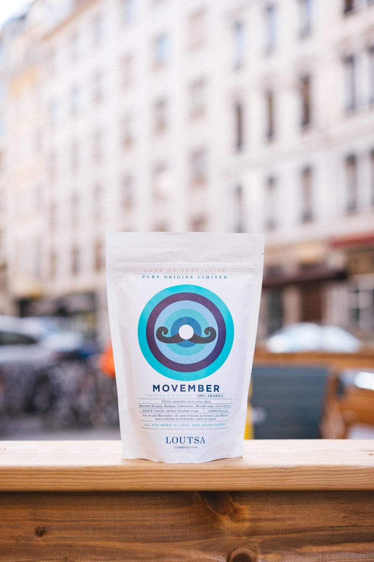 CAFÉ SOLIDAIRE MOVEMBER - LOUTSA Torréfacteur