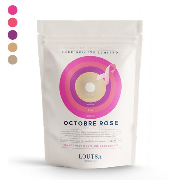 Café Solidaire OCTOBRE ROSE - LOUTSA Torréfacteur