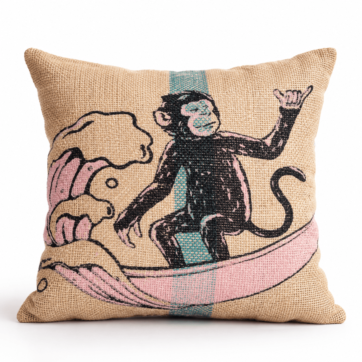 Coussin en sac de café recyclé Loutsa - LOUTSA Torréfacteur