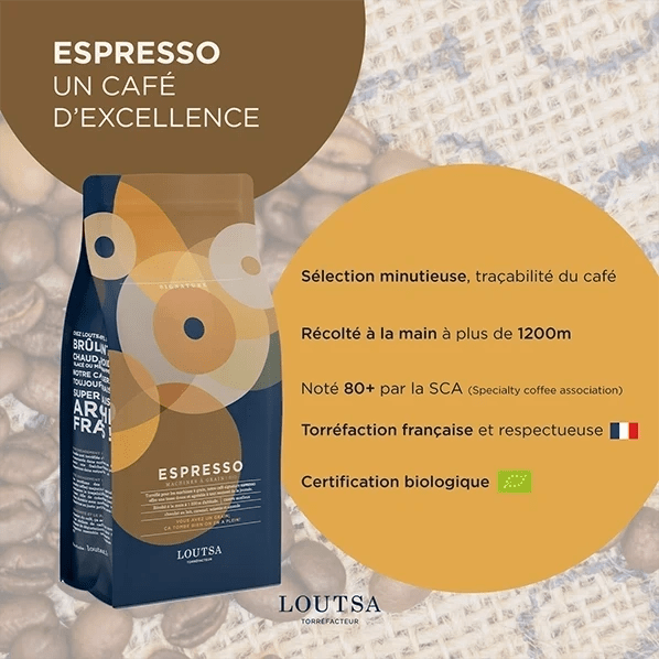 ESPRESSO BIO. - LOUTSA Torréfacteur