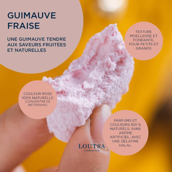 GUIMAUVE FRAISE - LOUTSA Torréfacteur