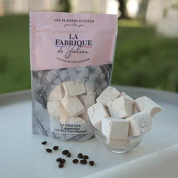 GUIMAUVE SAVEUR CAPPUCCINO EPICERIE LA FABRIQUE DE JULIEN 