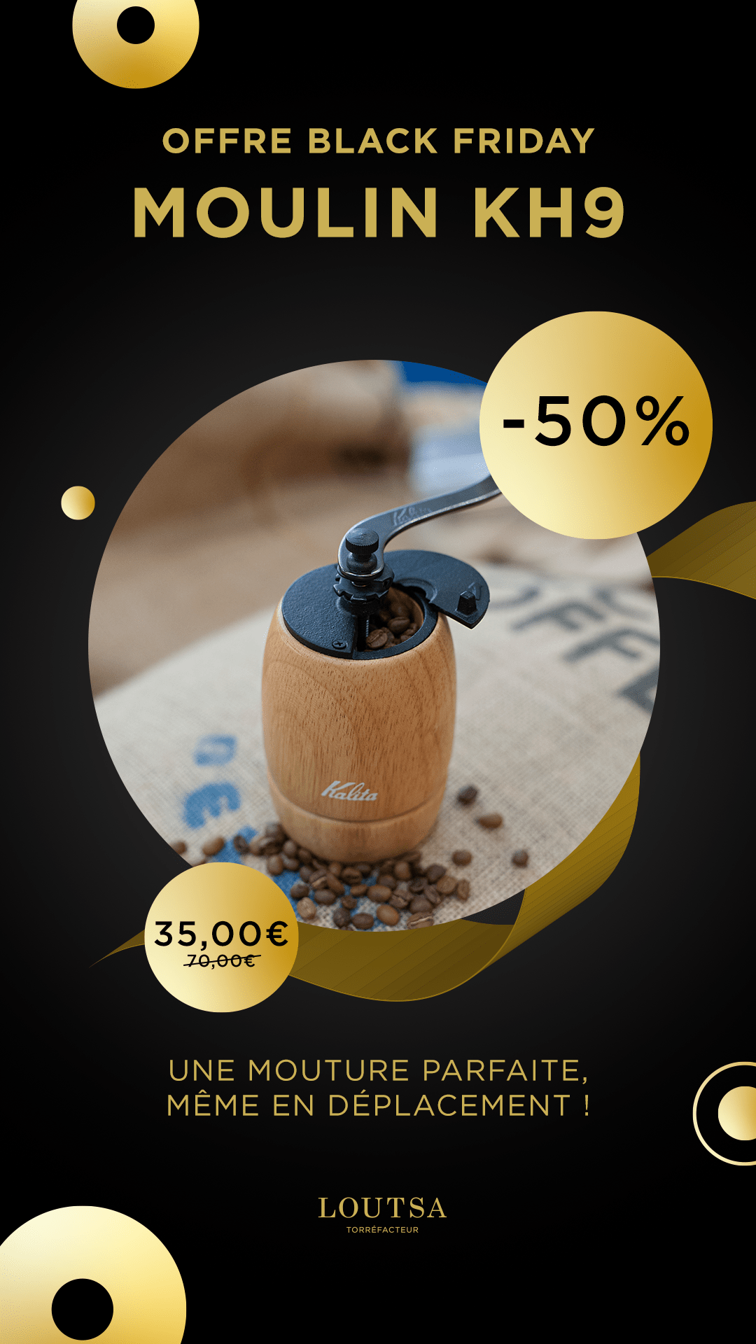 KALITA MOULIN KH9 - LOUTSA Torréfacteur