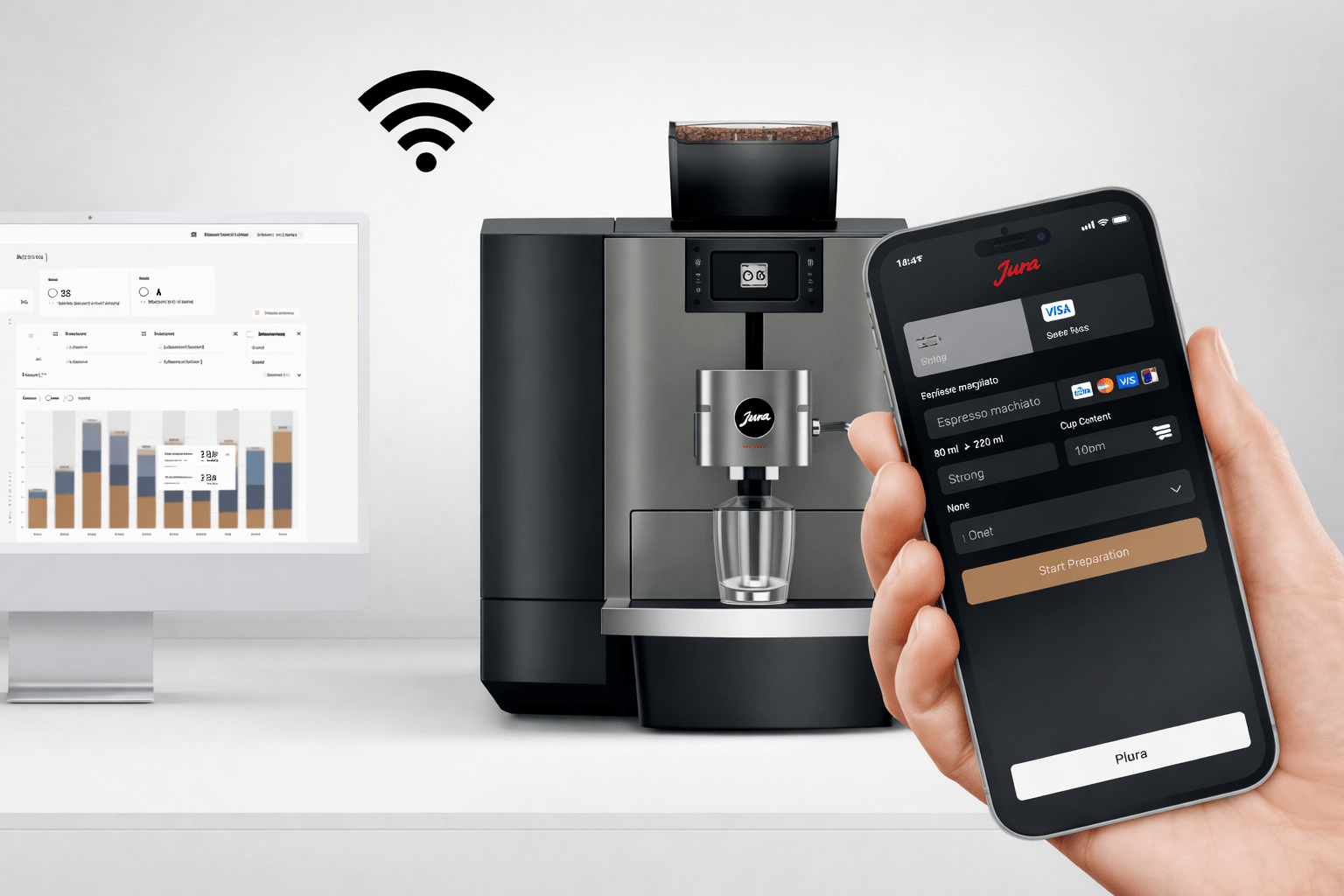 PRO JURA BUSINESS CONNECT POCKET PILOT 3.0 - LOUTSA Torréfacteur